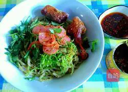 Illustration of how to make vegetable noodles 6