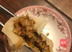 Illustration of how to make glutinous rice and Shaomai 8