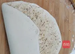 Illustration of how to make salt and pepper oil rolls 10