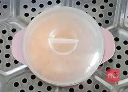 Illustration of how to make iron-supplemented rice custard (baby food supplement) 9