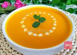 Illustration of how to make pumpkin millet soup 8