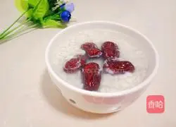 Illustration of how to make barley, red date and syrup 4