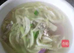 Illustration of how to make gourd meat soup 5