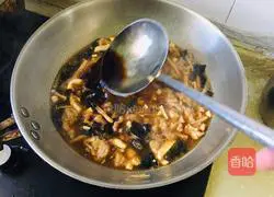 Illustration of braised crispy pork 10