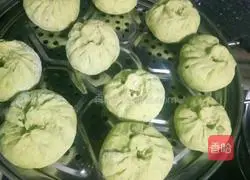 Illustration of how to make vegetable and mushroom buns 5