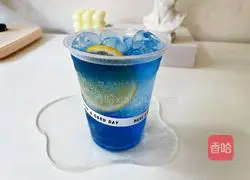 Blue Ocean Sparkling Drink Recipe Illustration 12