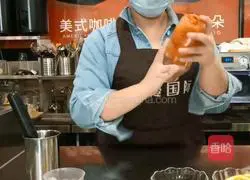 HiTea Same Style | Orange Strawberry Fruit Tea Recipe Illustration 7