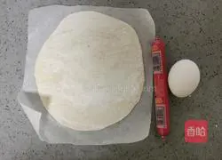 Illustration of how to make green onion hand cakes 1