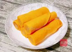 Illustration of how to make tomato and ham burritos 8