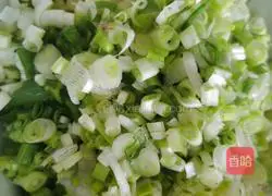 Illustration of how to make green onion and pork dumplings 2