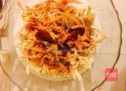 Perfect weight loss and fitness snack - shredded grilled chicken breast Illustration of how to do it 3