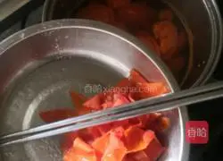 Illustration of tomato, seaweed and egg drop soup 4