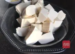 Illustration of how to cook tofu with leeks 2
