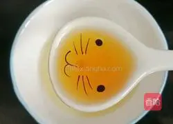 Seaweed, meatballs and egg drop Illustration of how to make soup 2