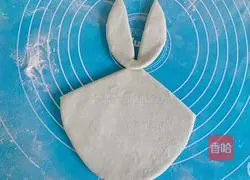 Illustration of how to make puppy steamed buns 4