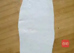 Illustration of how to make crispy green onion pancake 2