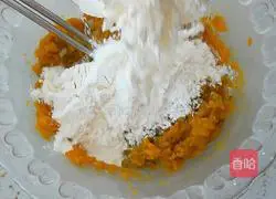 Illustration of how to make pumpkin steamed buns 5