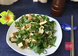 Cold Fragrant Dry Malantou#New Year's Eve Dinner Recipe Illustration 12