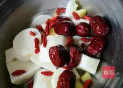 Huaishan red date tube bone soup (including tips) recipe 4