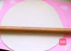 Milk Flower Illustration of rolling method 4