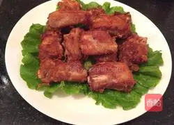 Illustration of how to make garlic bones 10