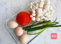 Tomato, seafood and mushroom soup recipe 1