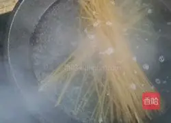 Illustration of Italian recipes for tomatoes and eggs 2