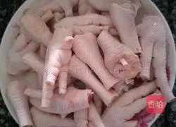 Lemon Chicken Feet Recipe Illustration 1