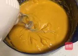 Illustration of how to make pumpkin millet dough cake 6