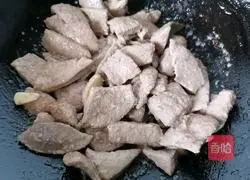 Sauce and stir-fry Illustration of how to make pork liver 4