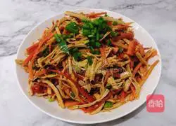 Illustration of how to make cold shredded chicken 7