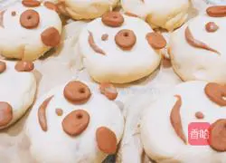 Illustration of the most enjoyable panda bean paste buns in history 11