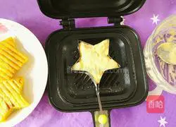 Mango Milk Pancake (Star Shape) Recipe Illustration 14