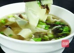 Illustration of how to make sour noodles 12