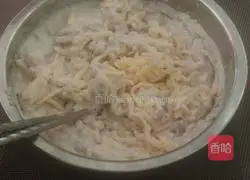 Illustration of how to make taro cheese cake 6