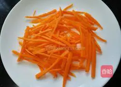 Illustration of how to make cold enoki mushrooms 2