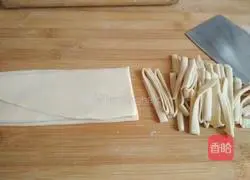 Illustration of hand-rolled noodles 9