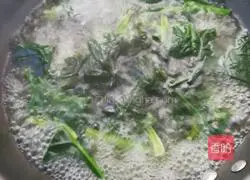 Illustration of how to make spinach pancakes 2