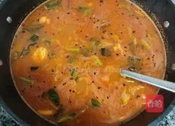 Illustration of how to make tomato beef noodles 2