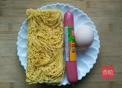 Illustration of how to make noodles 1
