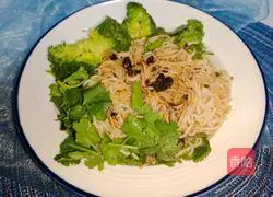 Illustration of how to make matsutake beef sauce noodles 14