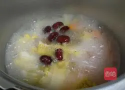 Carrot, corn and ribs soup recipe 5