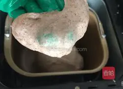 Illustration of making raisin rye bread 3