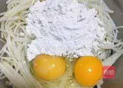 Potato shredded pancake recipe 2