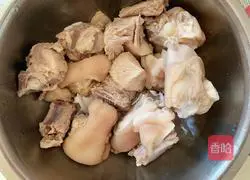 Illustration of home-style corn rib soup 7