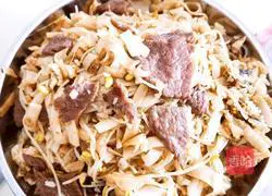 Illustration of how to make dry-fried beef river 7