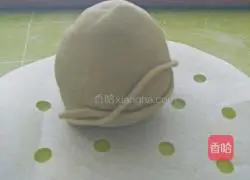 Illustration of how to make meat brown buns 23