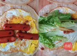 Illustration of how to make simple and filling hand cakes 6