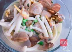 Illustration of how to make sand clam seafood soup 7