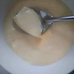 Steamed egg custard